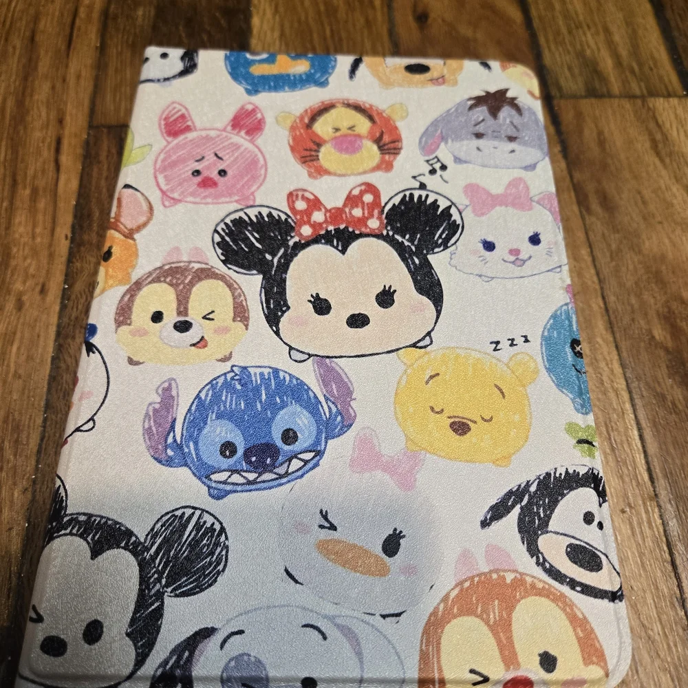 Disney Tsum Tsum Tablet Case with Multicolor Character Print